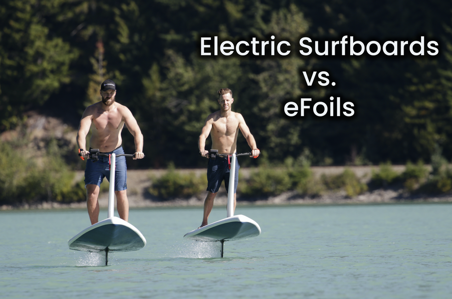 Electric Surfboards vs. eFoils: What’s the Difference (and Which Should You Get in 2024?)