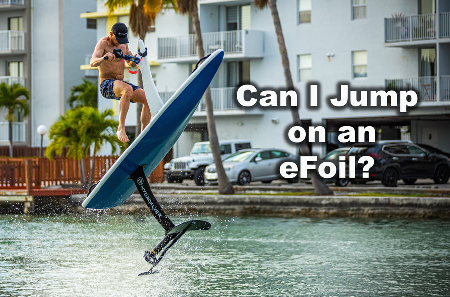 Can I Jump on an eFoil? The Hydroflyer’s Unique Approach to Jumping
